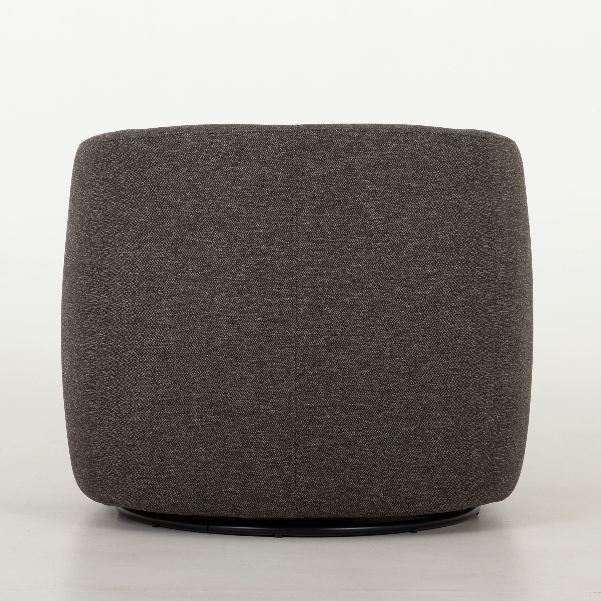 Karla Swivel Chair, Charcoal