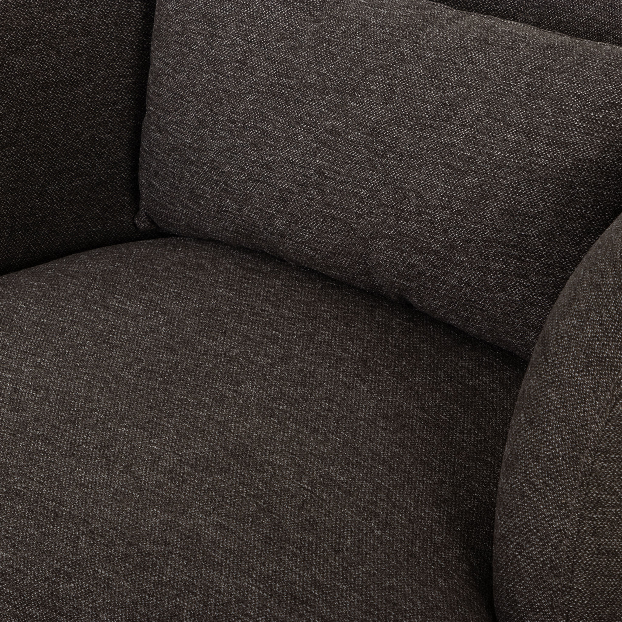 Karla Swivel Chair, Charcoal
