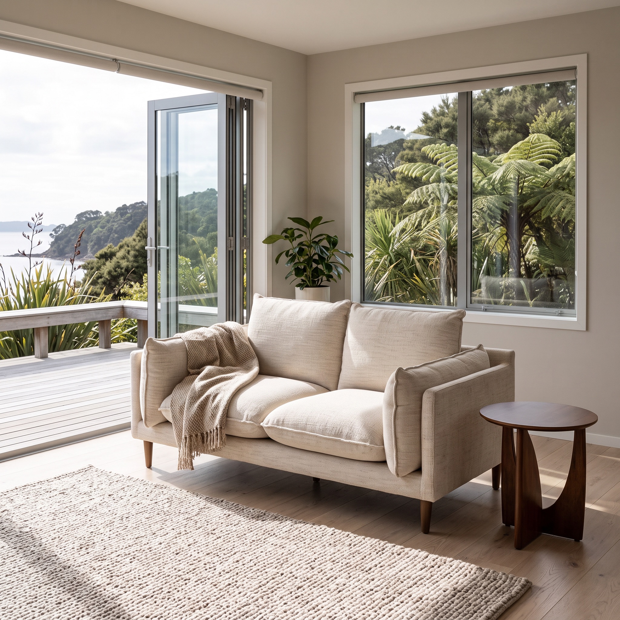 Alina 2 Seater Sofa, Ivory