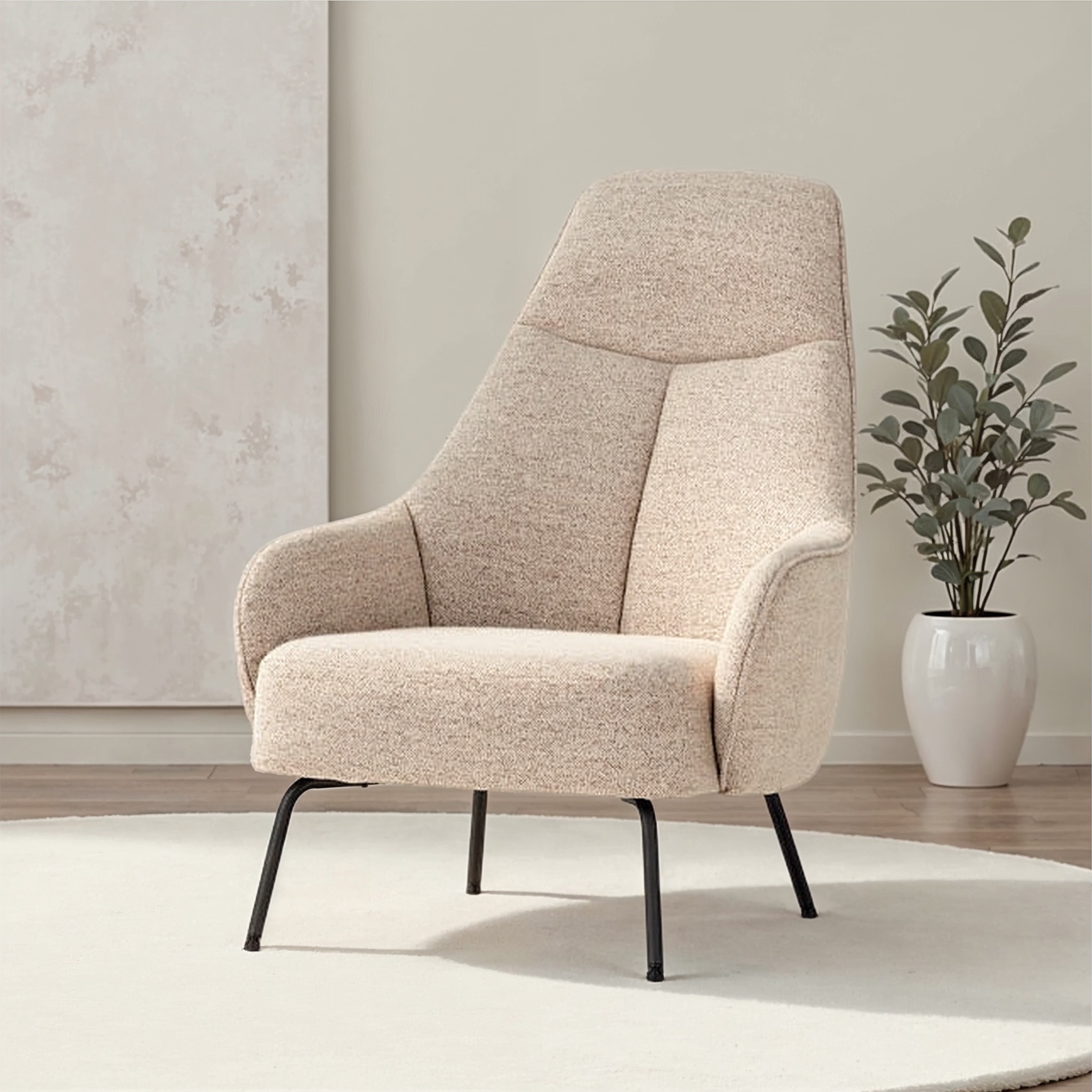 Lenka Occasional Chair, Cream