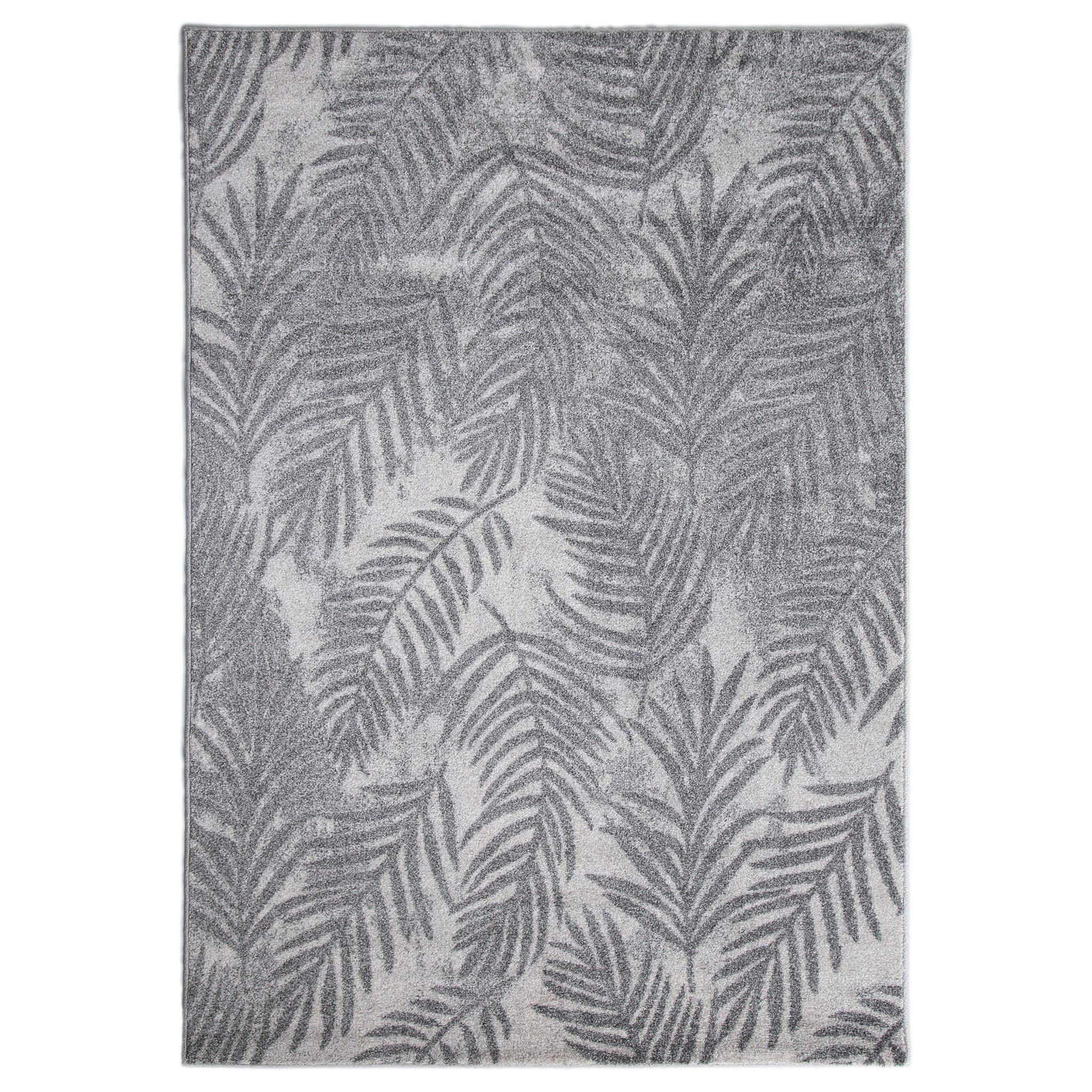 Signature Rugs Asana Botanica Rug - 160 x 230 cm, Light Grey/Dark Grey