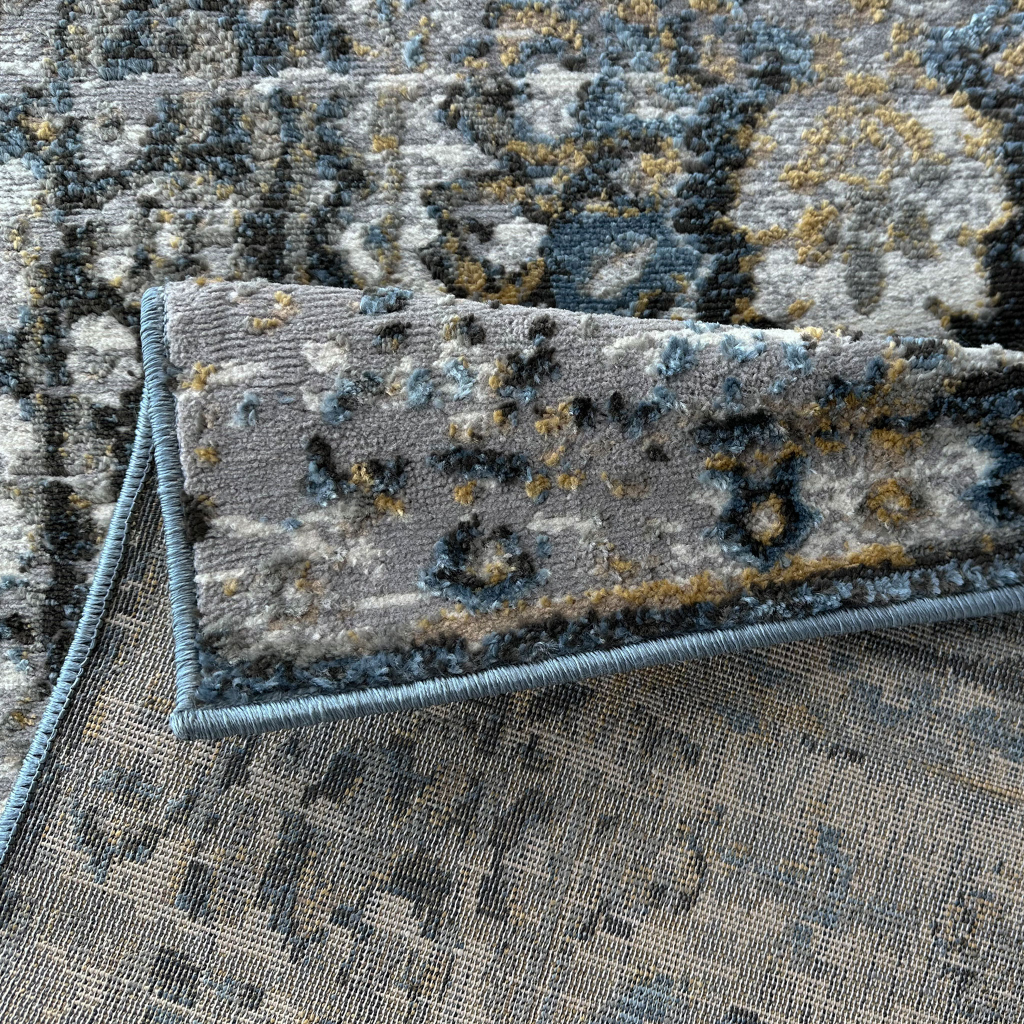 Signature Rugs Mina Traditional Border Rug - 120 x 170 cm, Multi