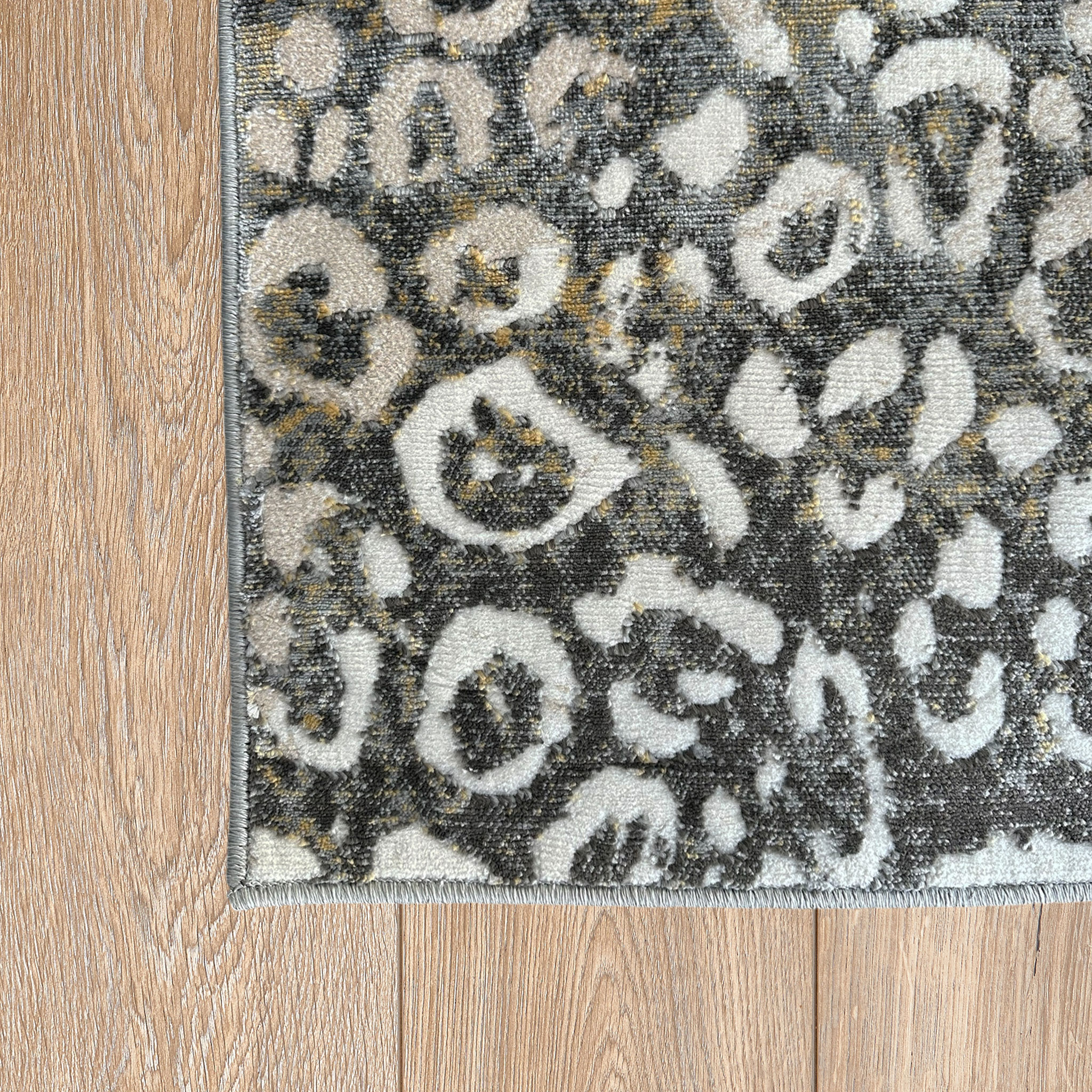 Signature Rugs Mina Animal Inspired Rug - 160 x 230 cm, Black Multi