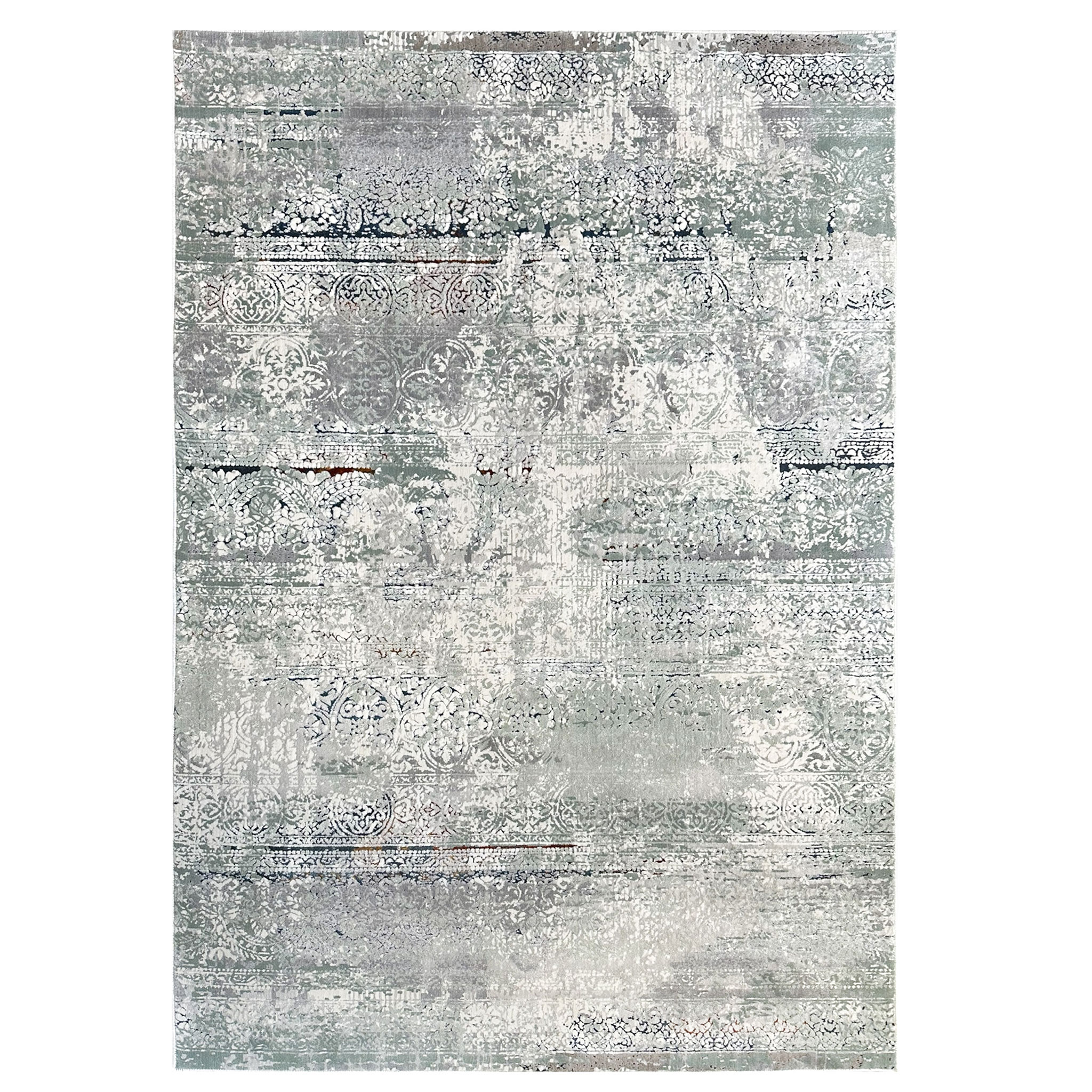 Signature Rugs Sloan Vintage Rug - 160 x 230 cm, Soft Green Multi