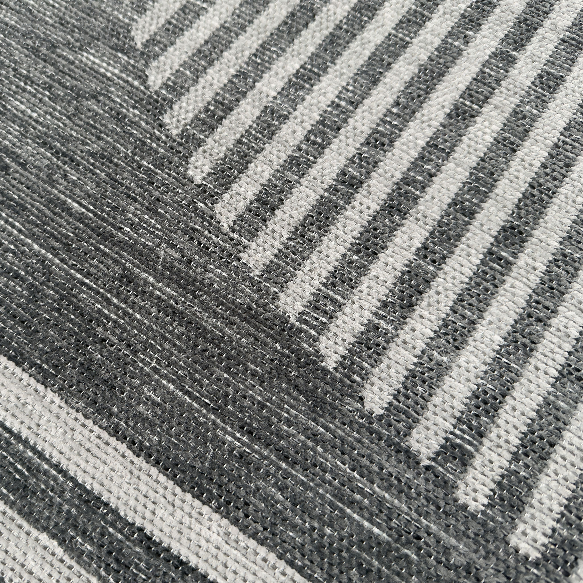 Signature Rugs Harlow Reversible Orbit Rug - 120 x 170 cm, Grey