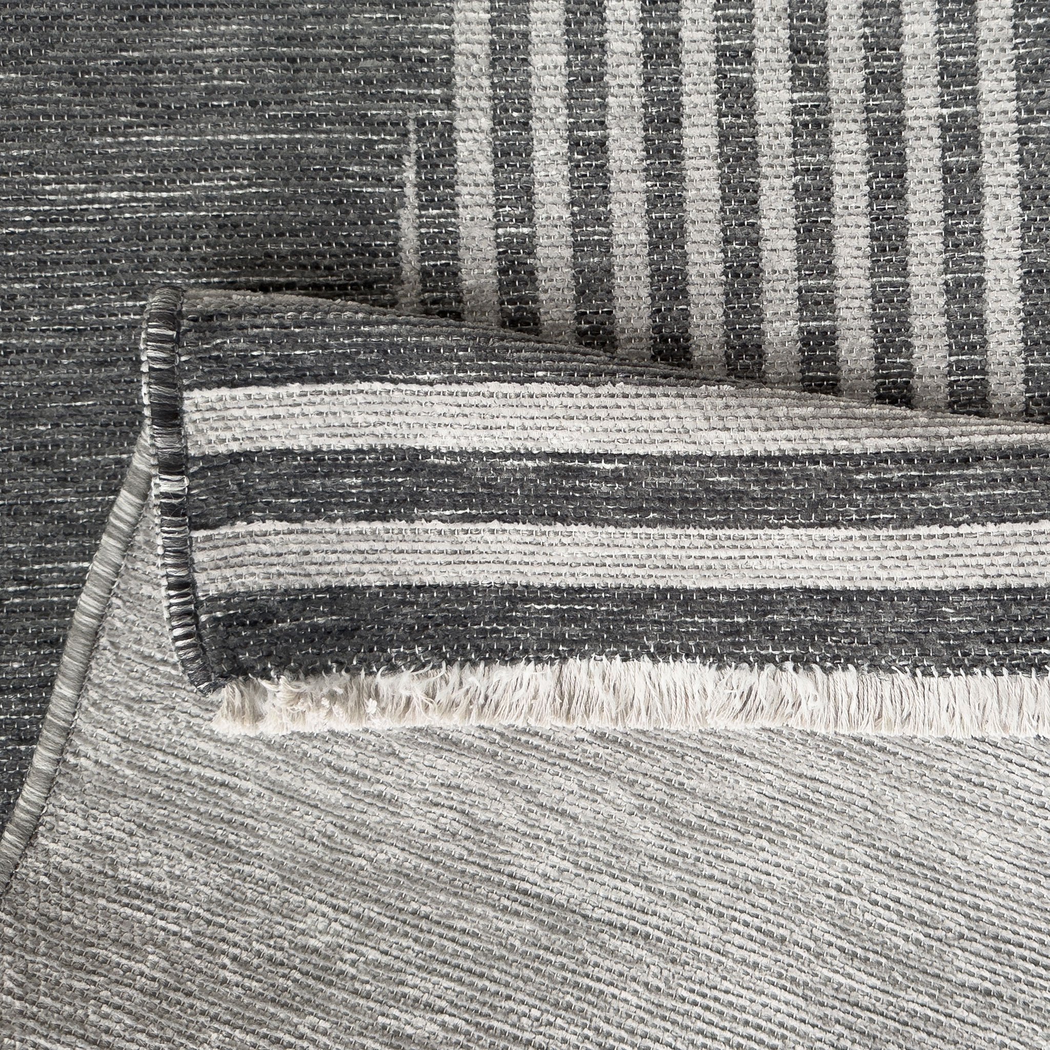 Signature Rugs Harlow Reversible Orbit Rug - 160 x 230 cm, Grey