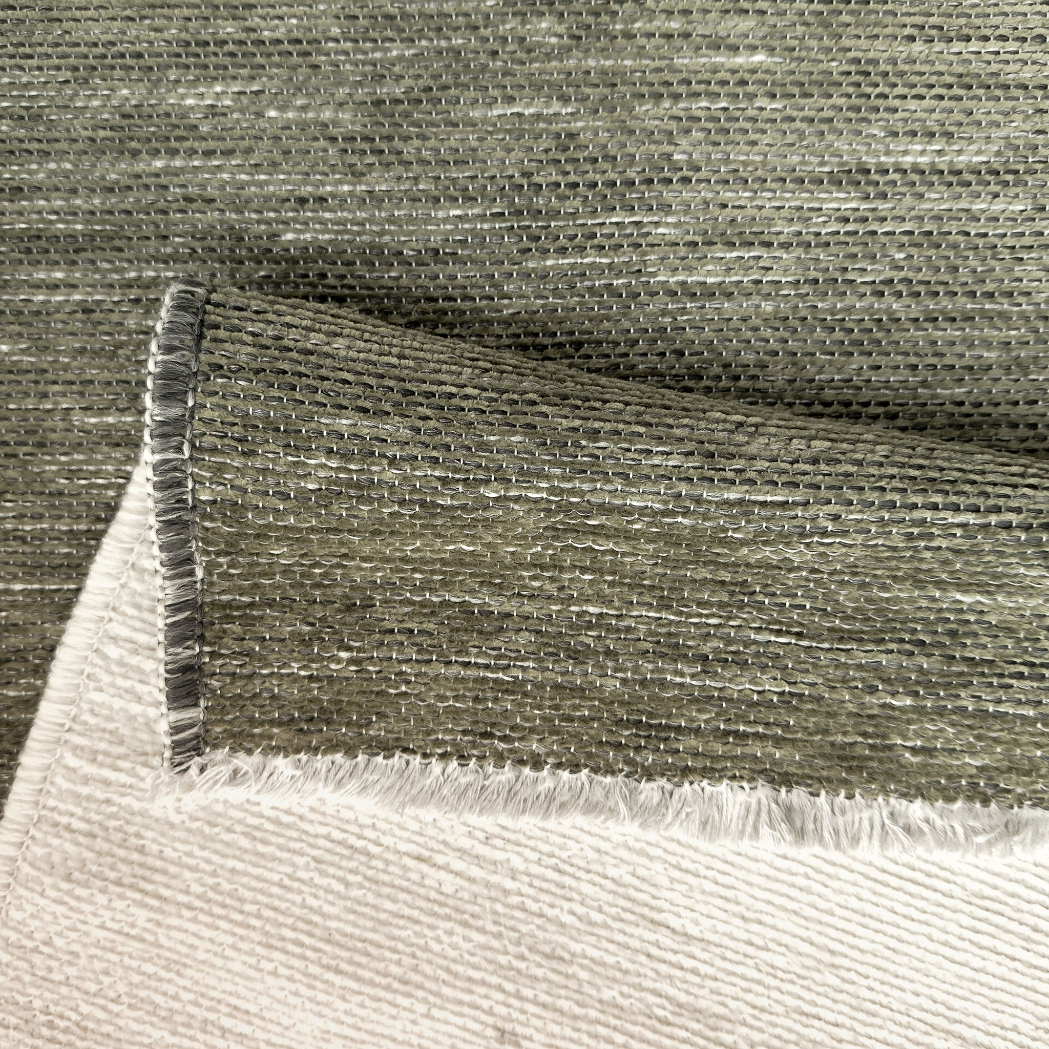 Signature Rugs Harlow Reversible Rug - 200 x 290 cm, Cream/Green