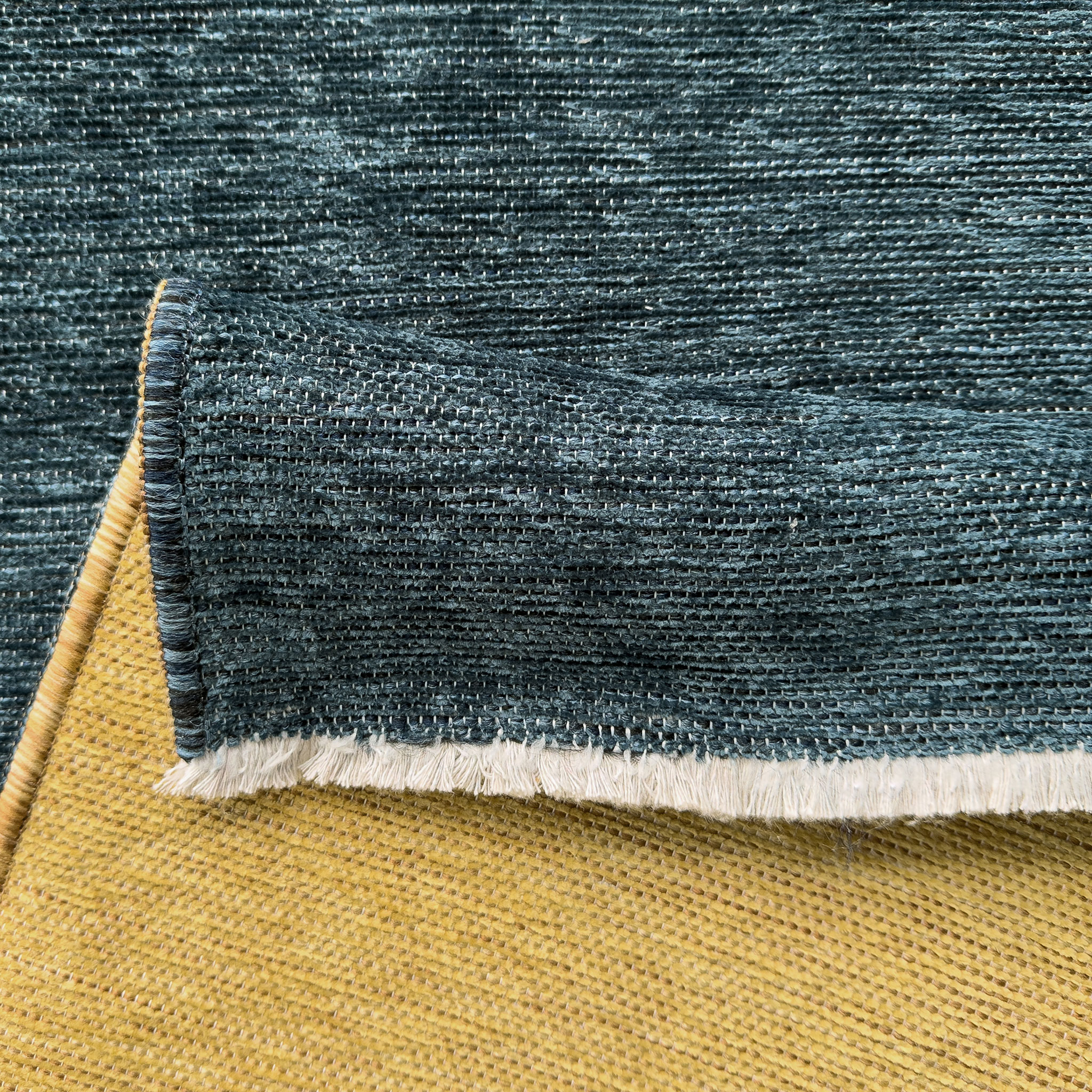 Signature Rugs Harlow Reversible Rug - 200 x 290 cm, Navy/Mustard