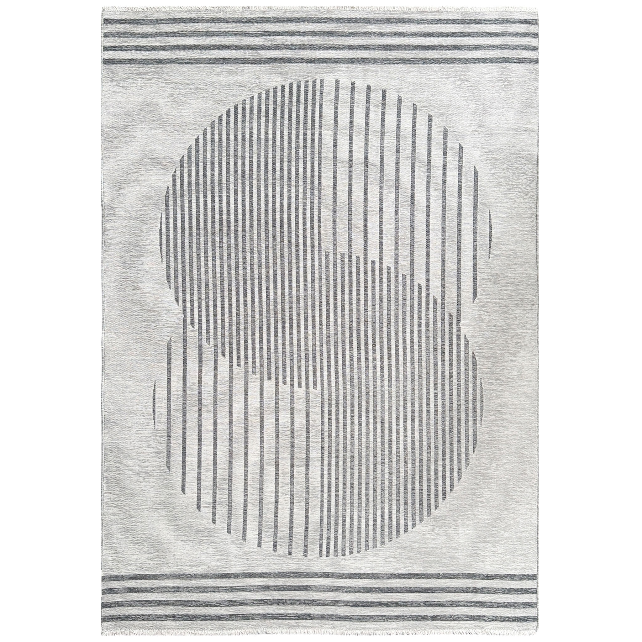 Signature Rugs Harlow Reversible Orbit Rug - 200 x 290 cm, Grey