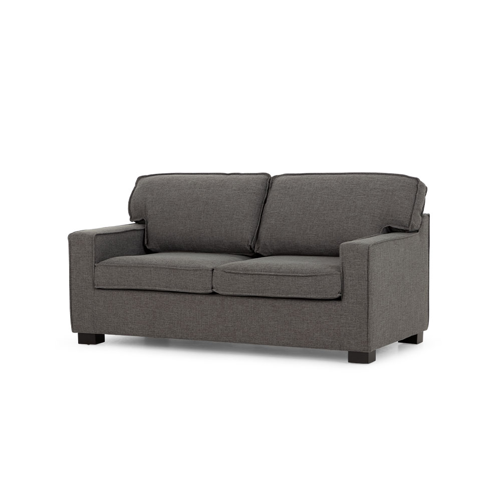 Haines 2 Seater Sofa, Dark Grey