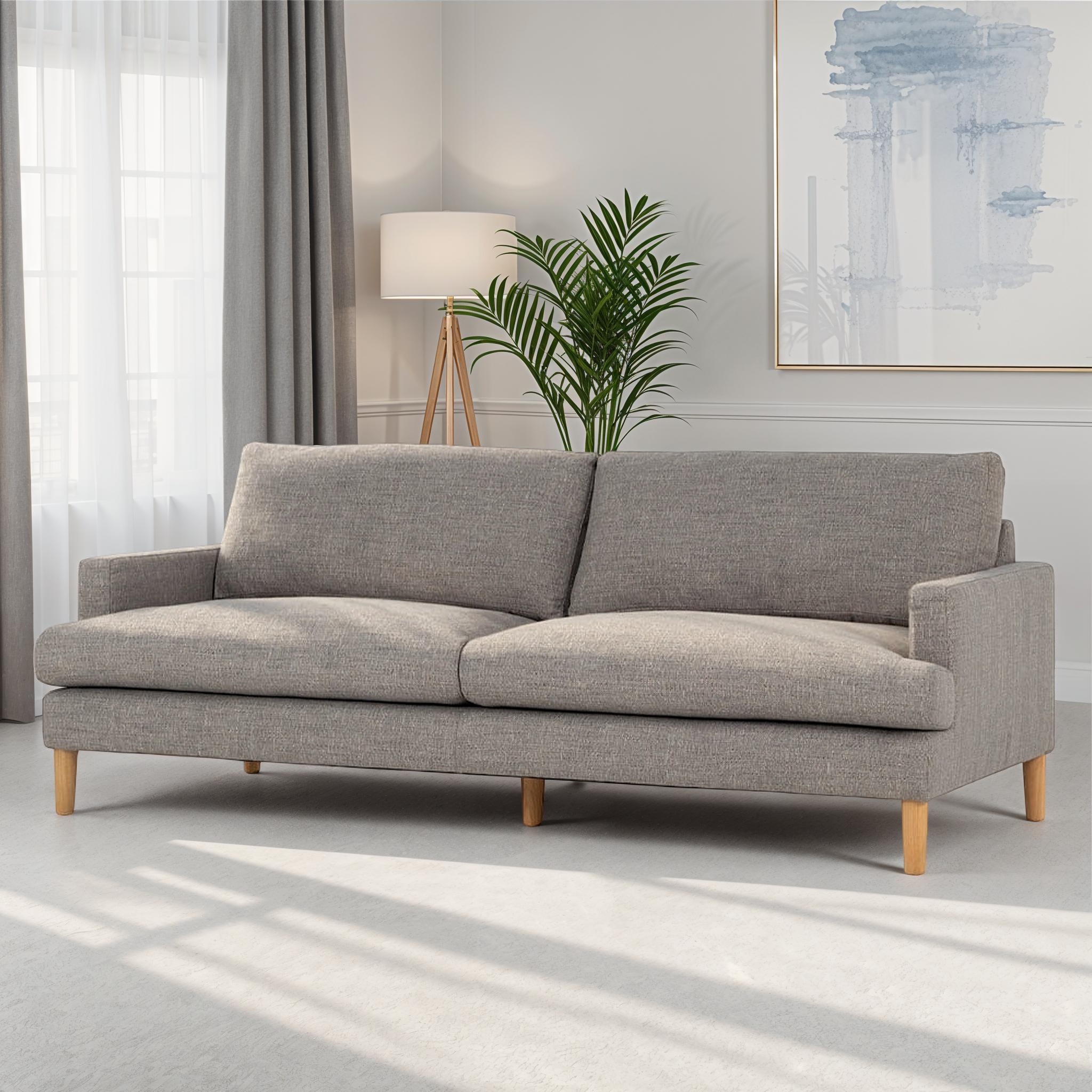 Brooklyn 3 Seater Sofa, Grey