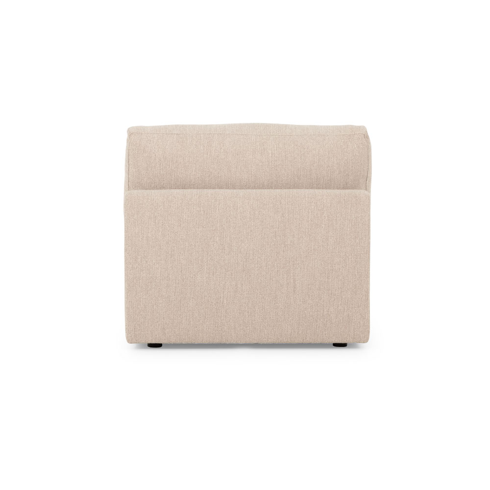 Ashleigh Modular 1.5 Armless Seater Sofa, Taupe