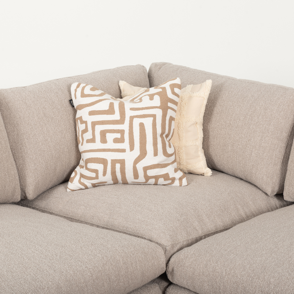 Ashleigh Modular Corner Sofa, Taupe