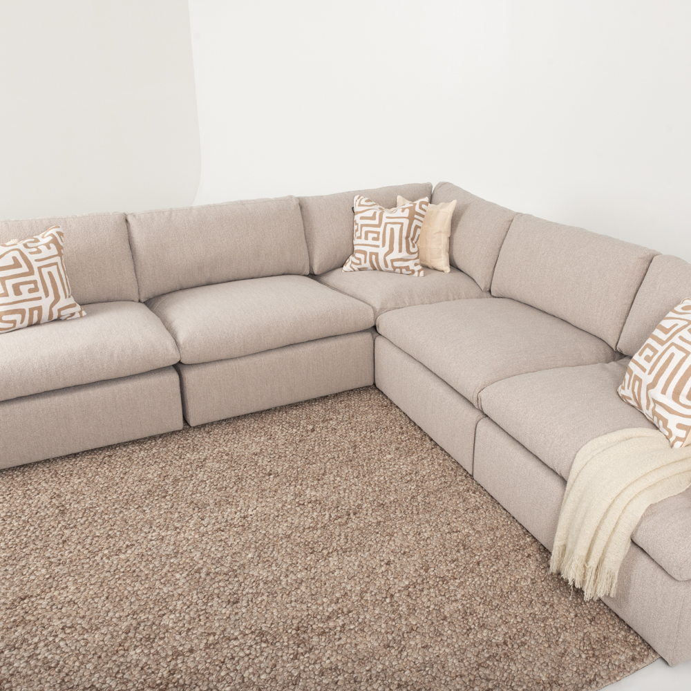 Ashleigh Modular Corner Sofa, Taupe