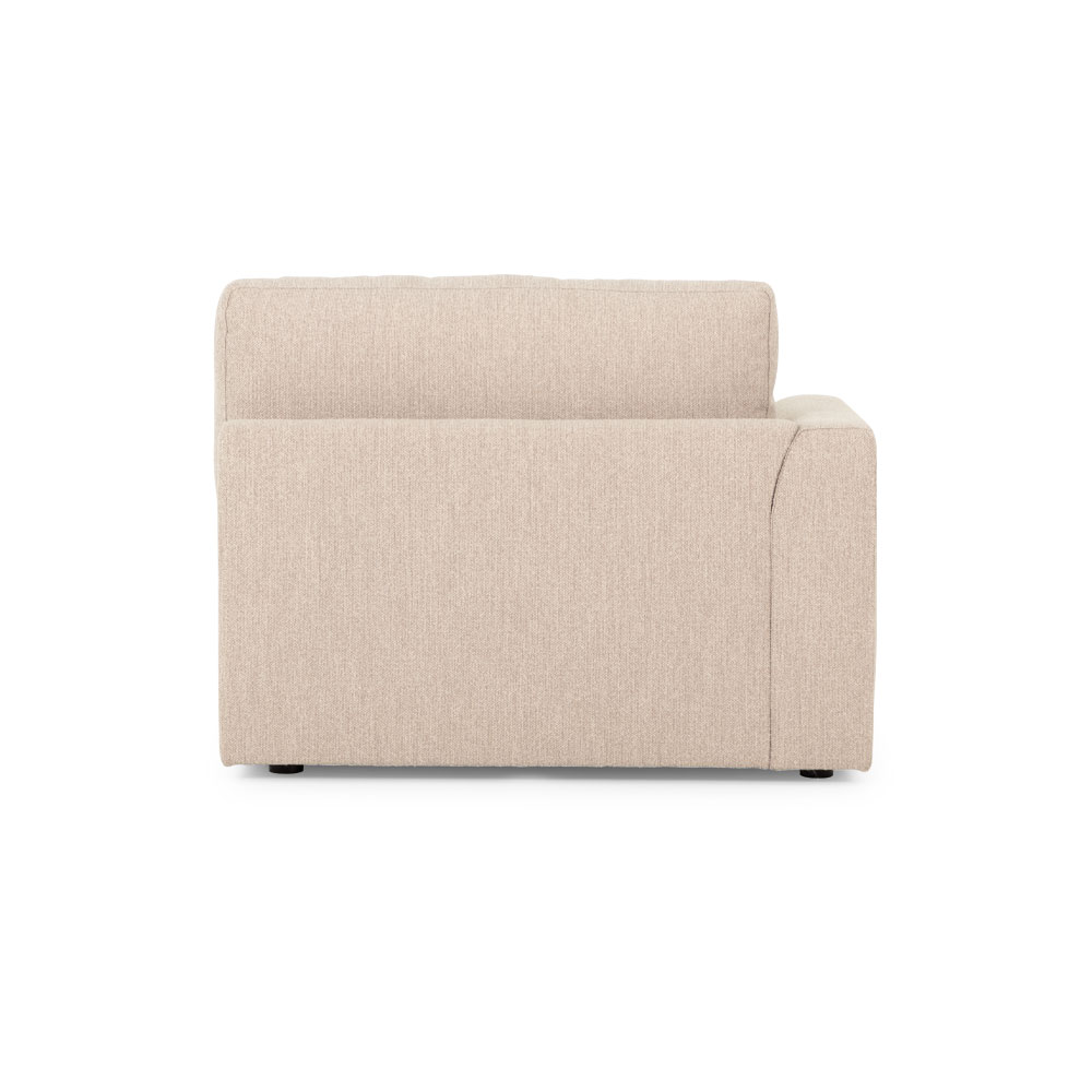 Ashleigh Modular 1.5 Seater Left Hand Facing Sofa, Taupe