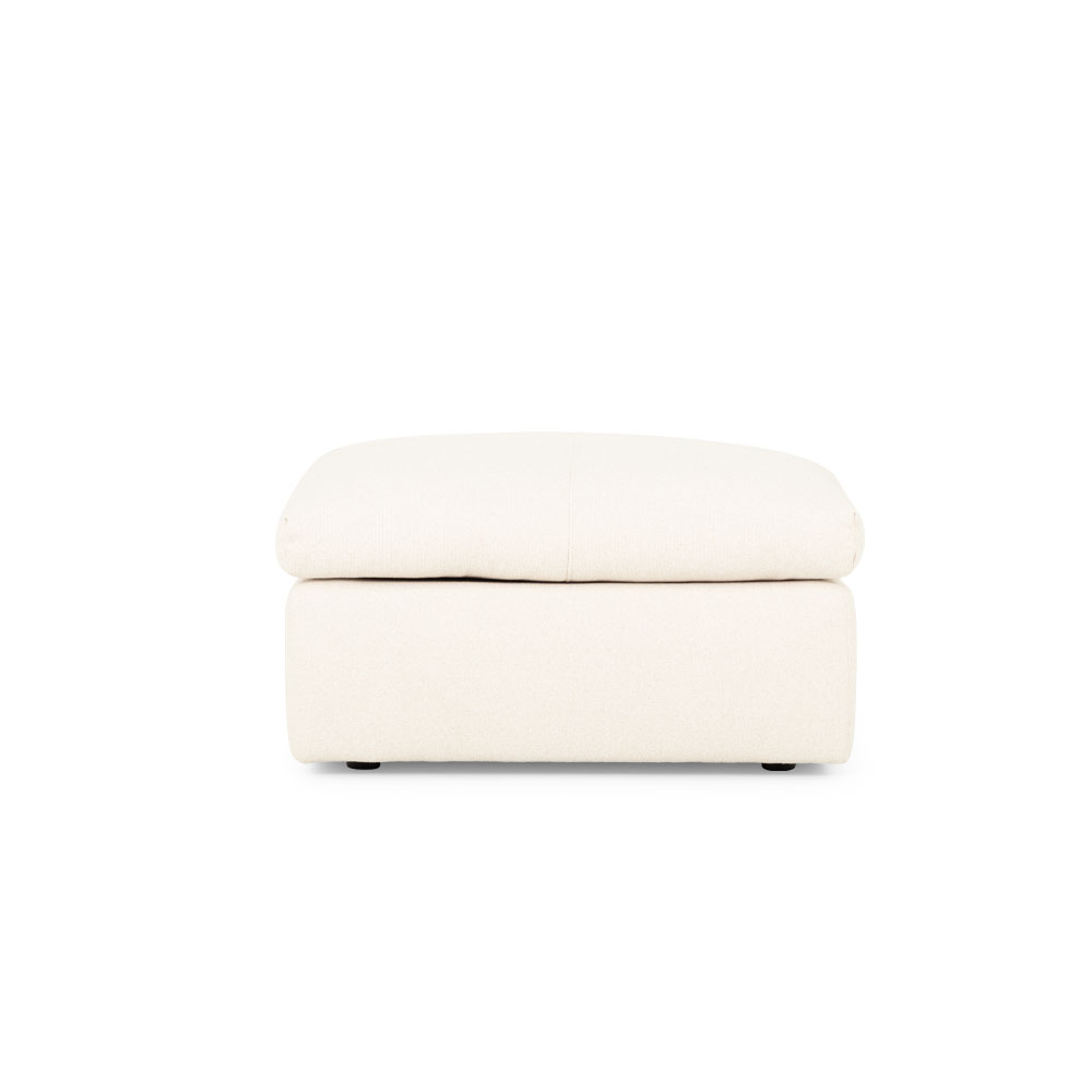 Ashleigh Modular Ottoman, Cream