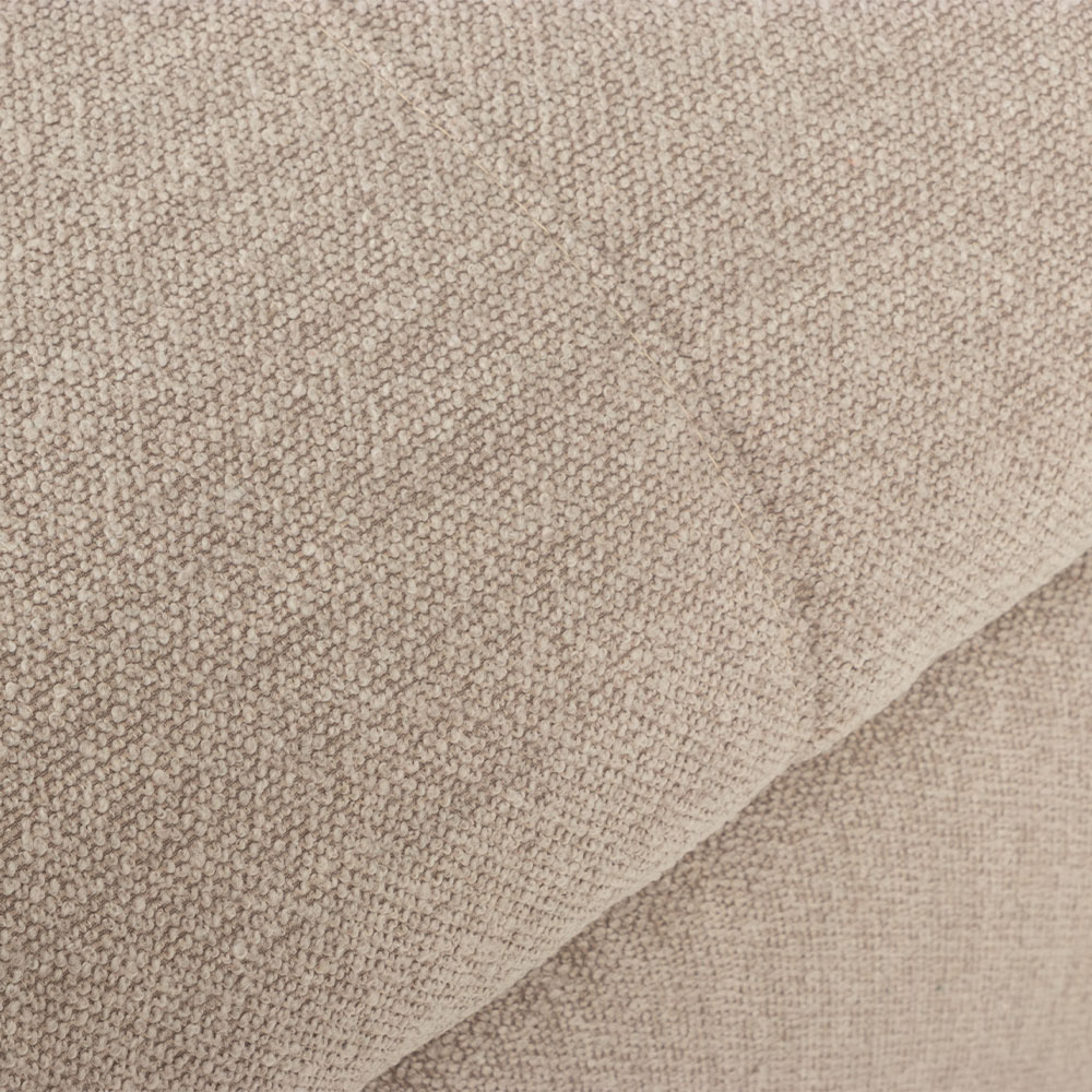 Ashleigh Modular Ottoman, Taupe