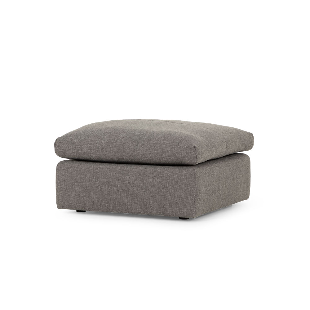 Ashleigh Modular Ottoman, Grey