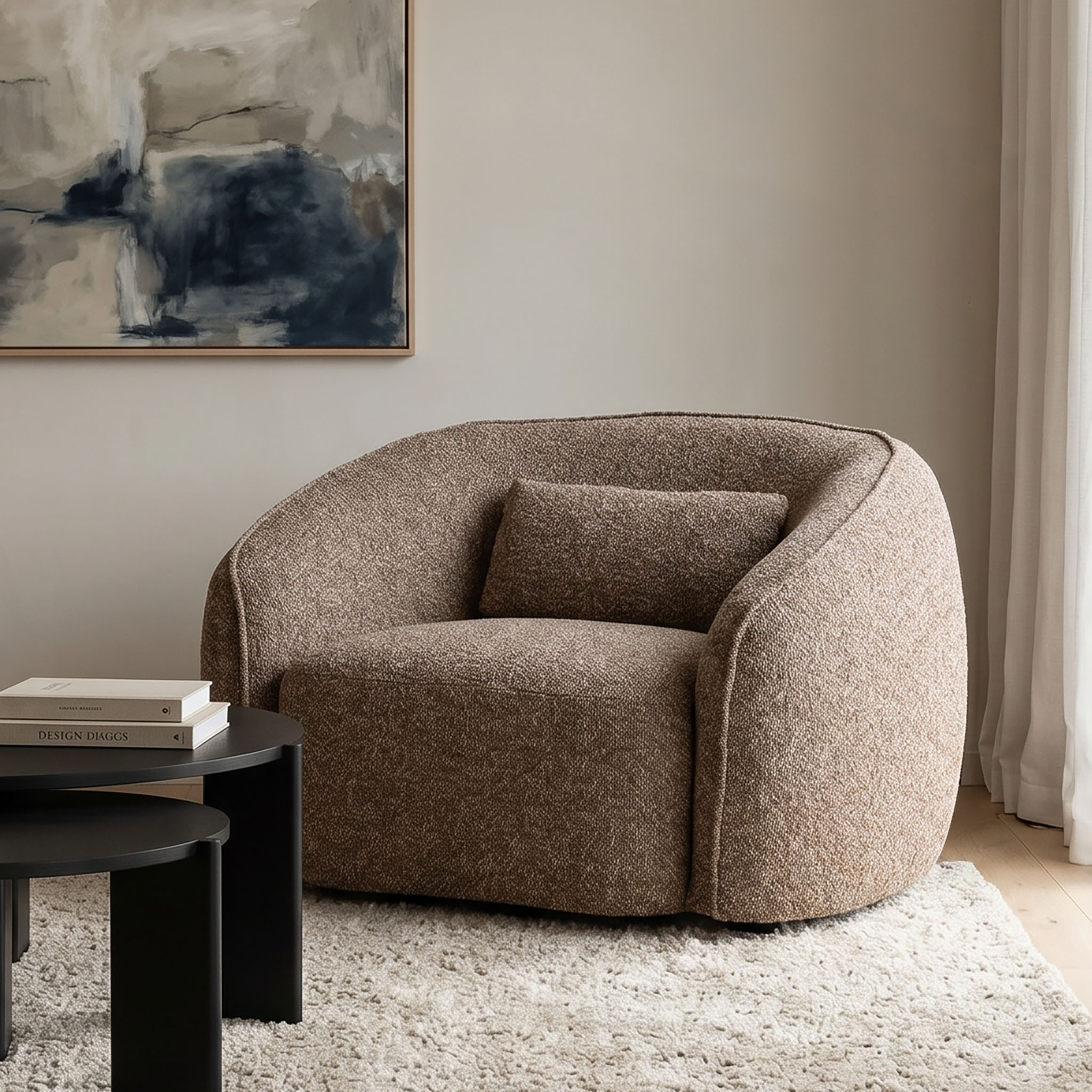 Avana Chair, Brown