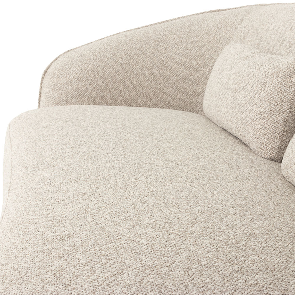 Avana 2 Seater Sofa, Light Grey