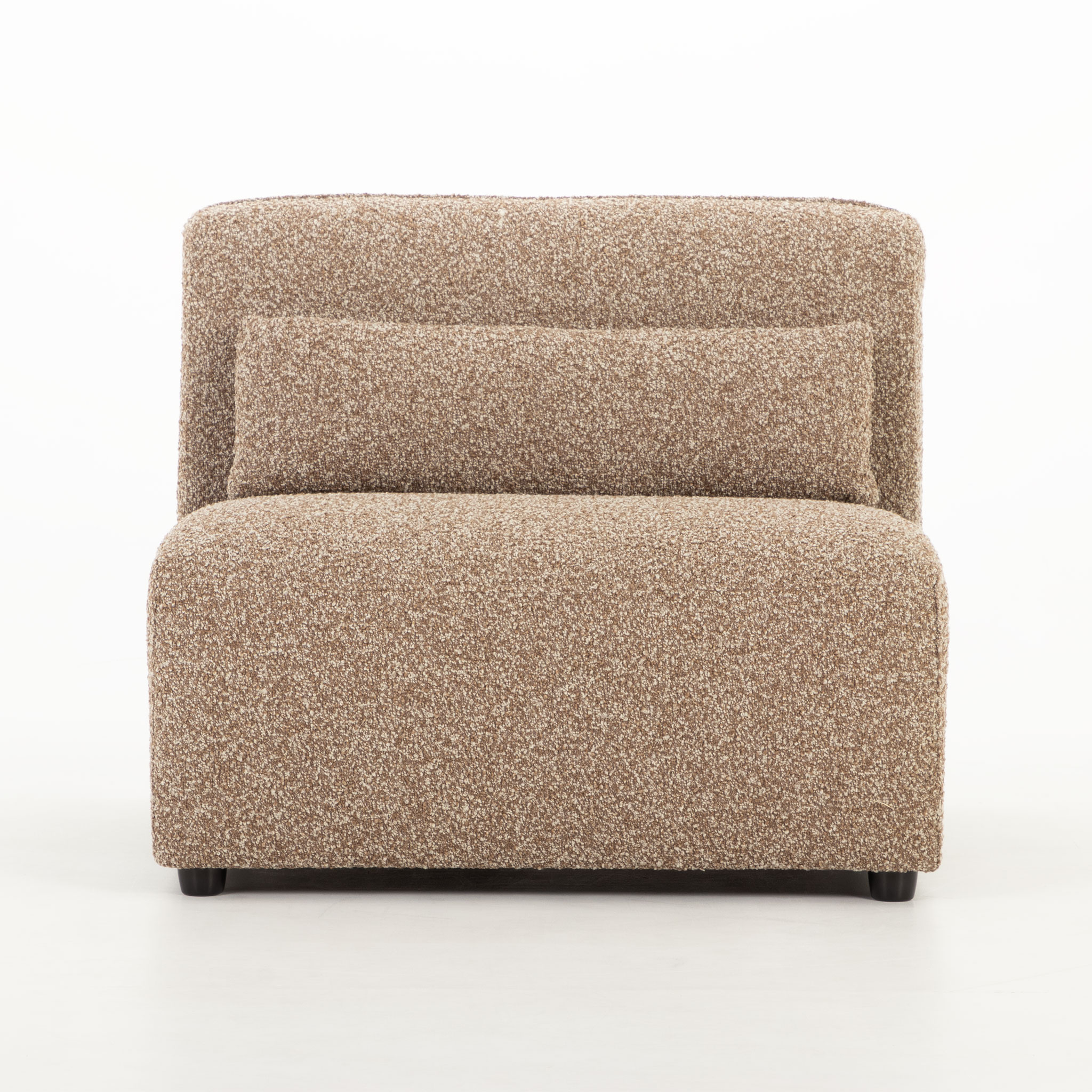 Avana 1.5 Armless Seater Sofa, Brown