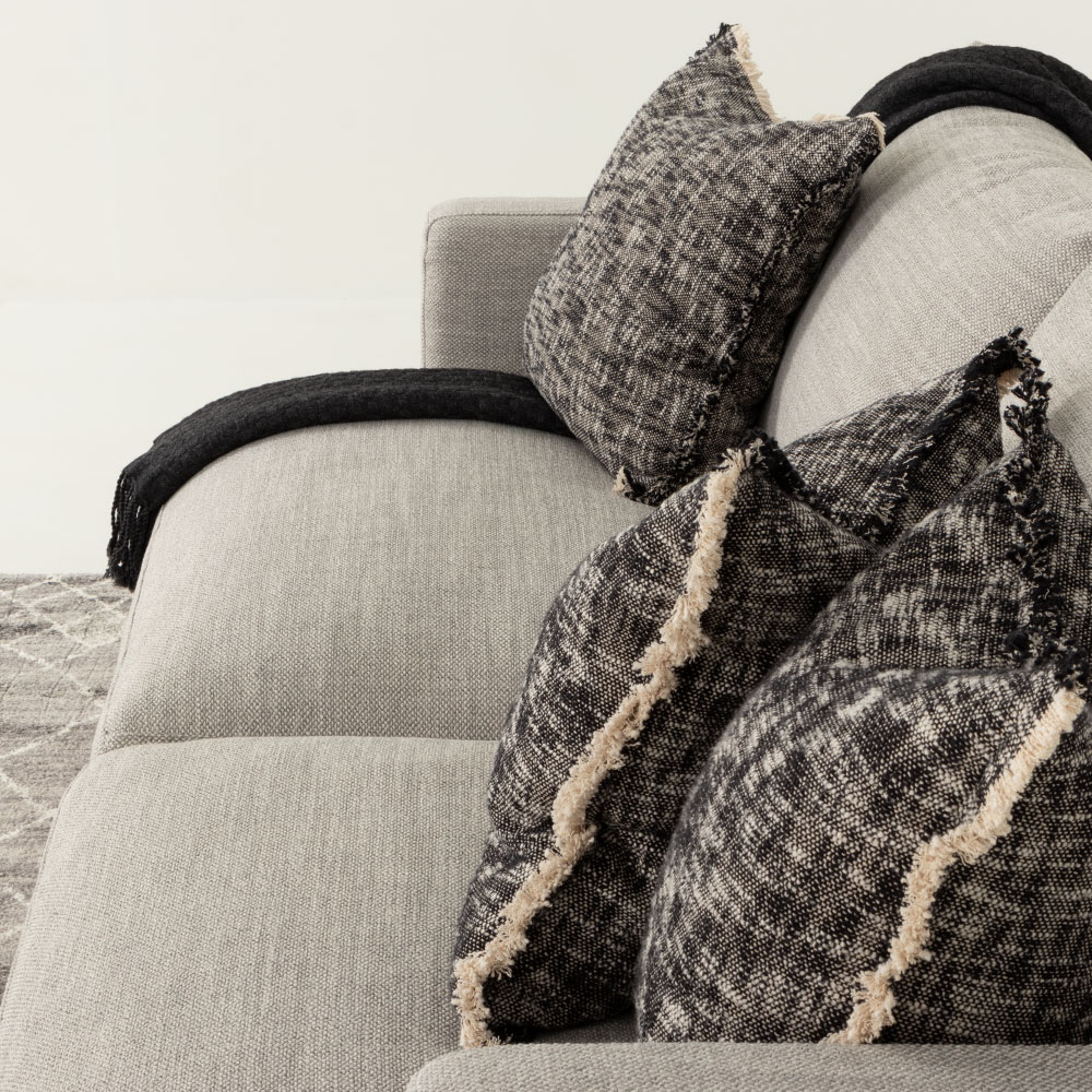 Stellar 3 Seater Sofa, Light Grey