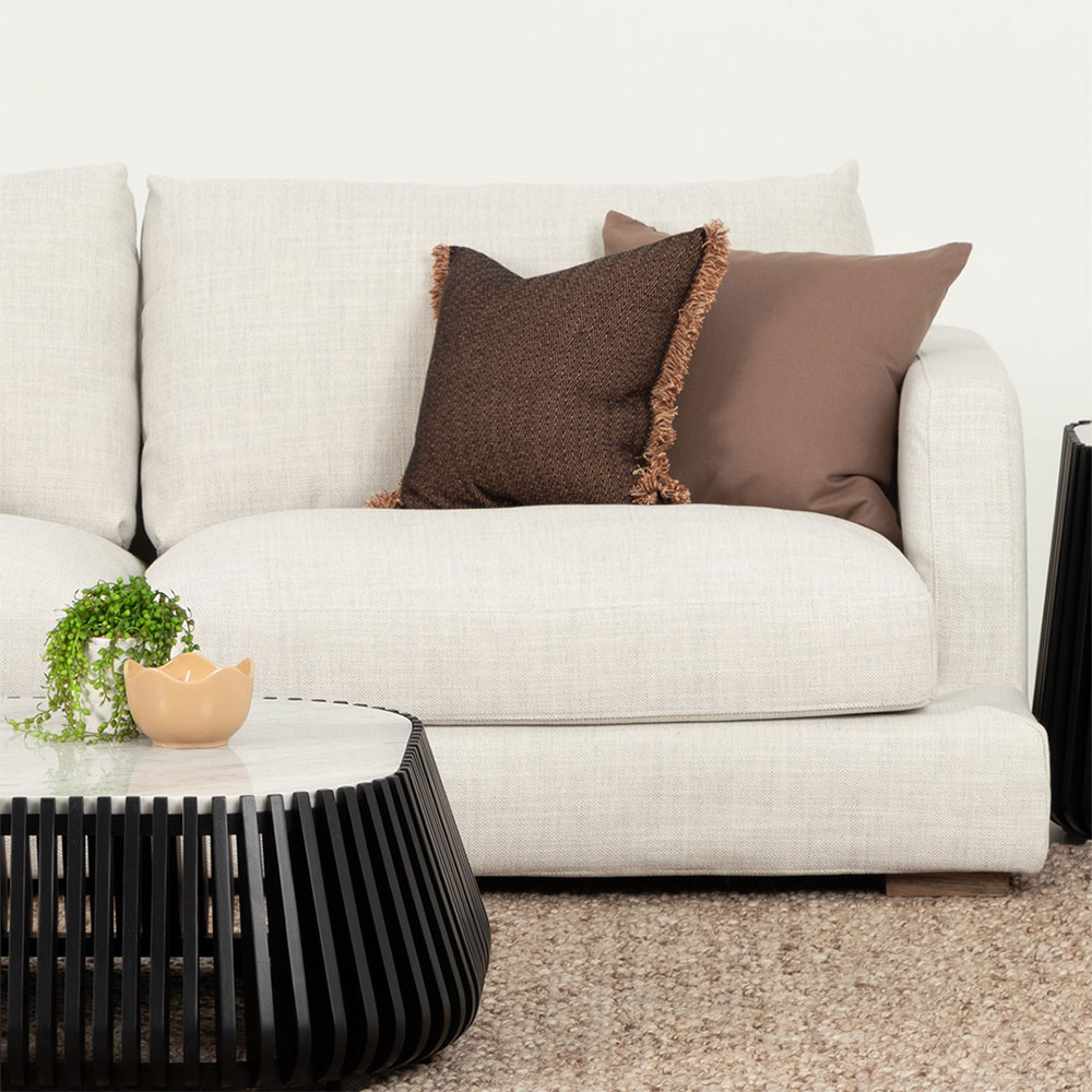 Stellar Left Hand Facing Chaise Sofa, Natural