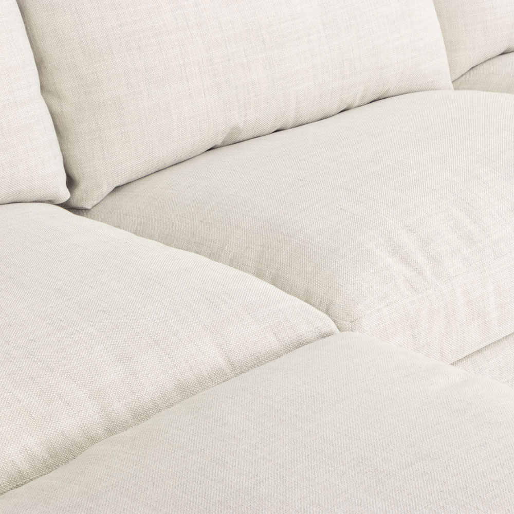 Stellar Left Hand Facing Chaise Sofa, Natural