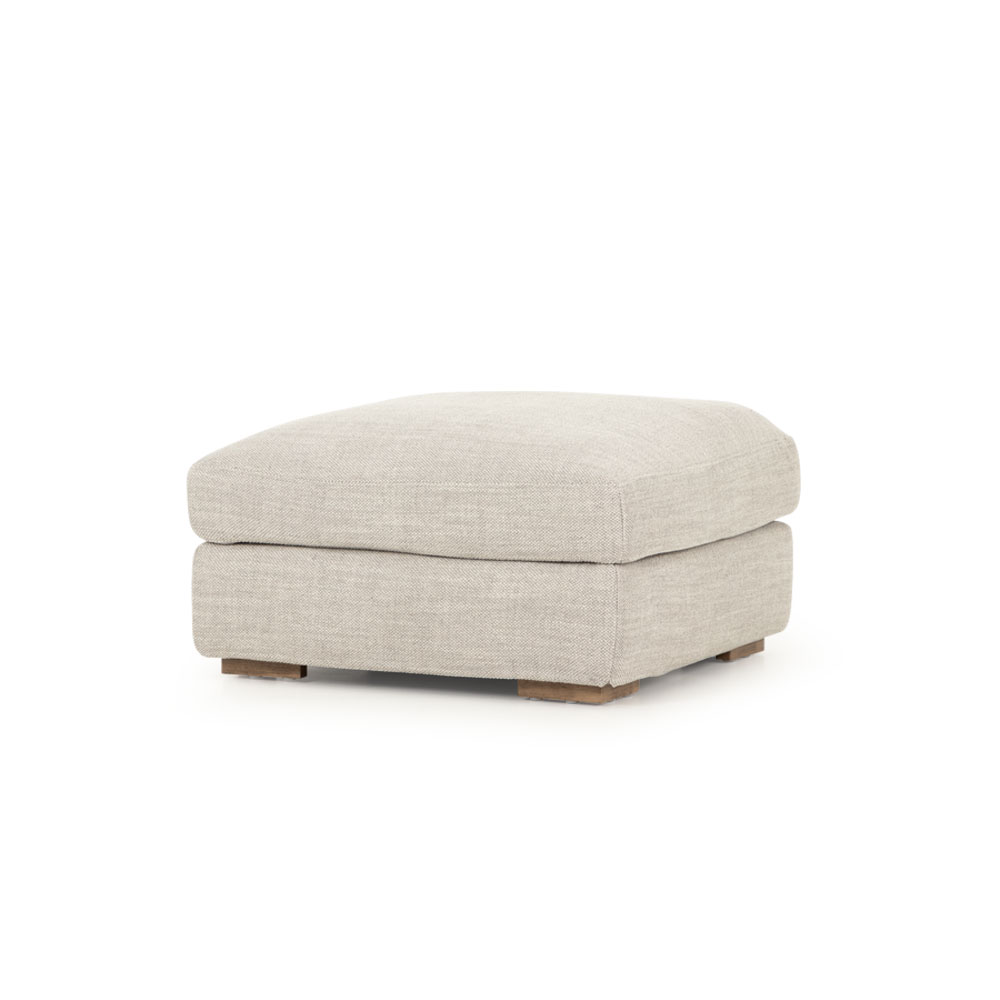 Stellar Ottoman, Light Grey