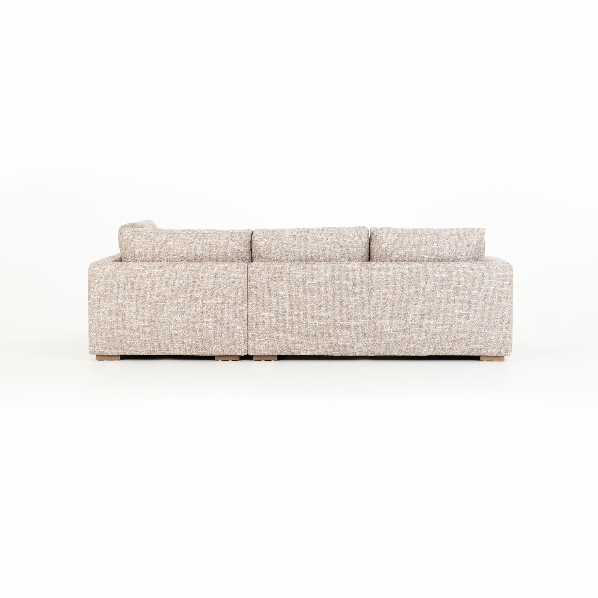 Verona Right Hand Facing Chaise Sofa, Brown