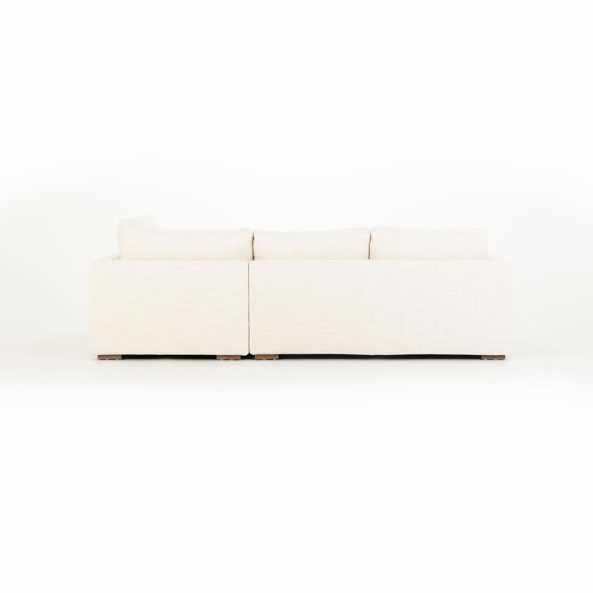 Verona Right Hand Facing Chaise Sofa, Ivory