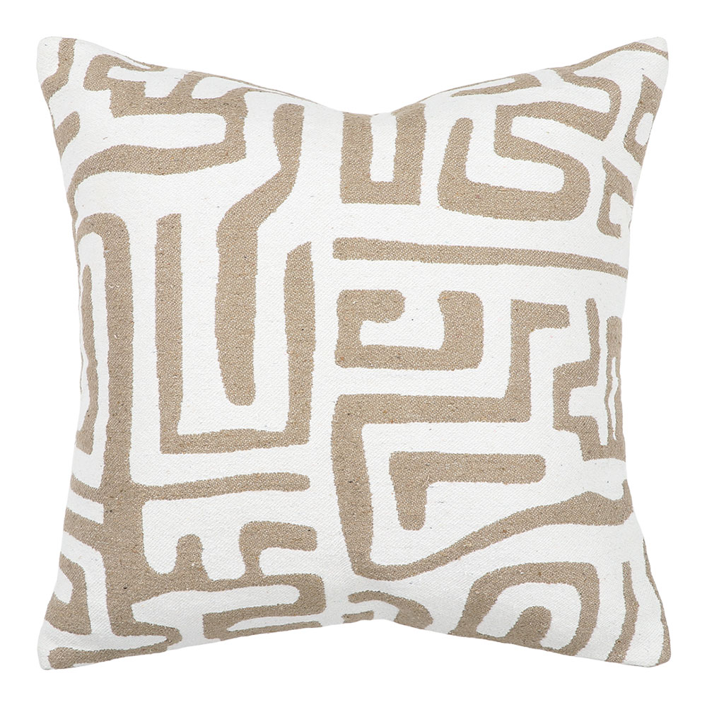 Ollo Loren Cushion - Feather Inner, Natural