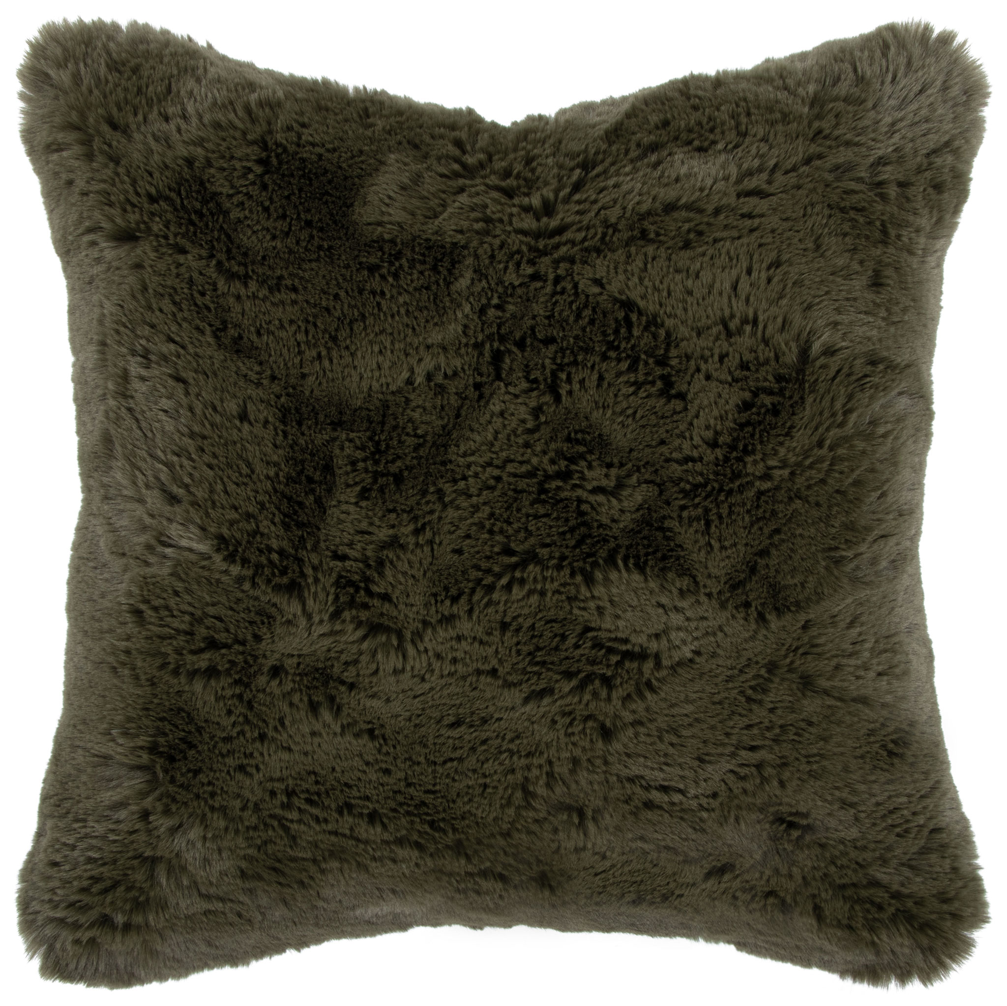 Ollo Pelage Cushion - Feather Inner, Olive