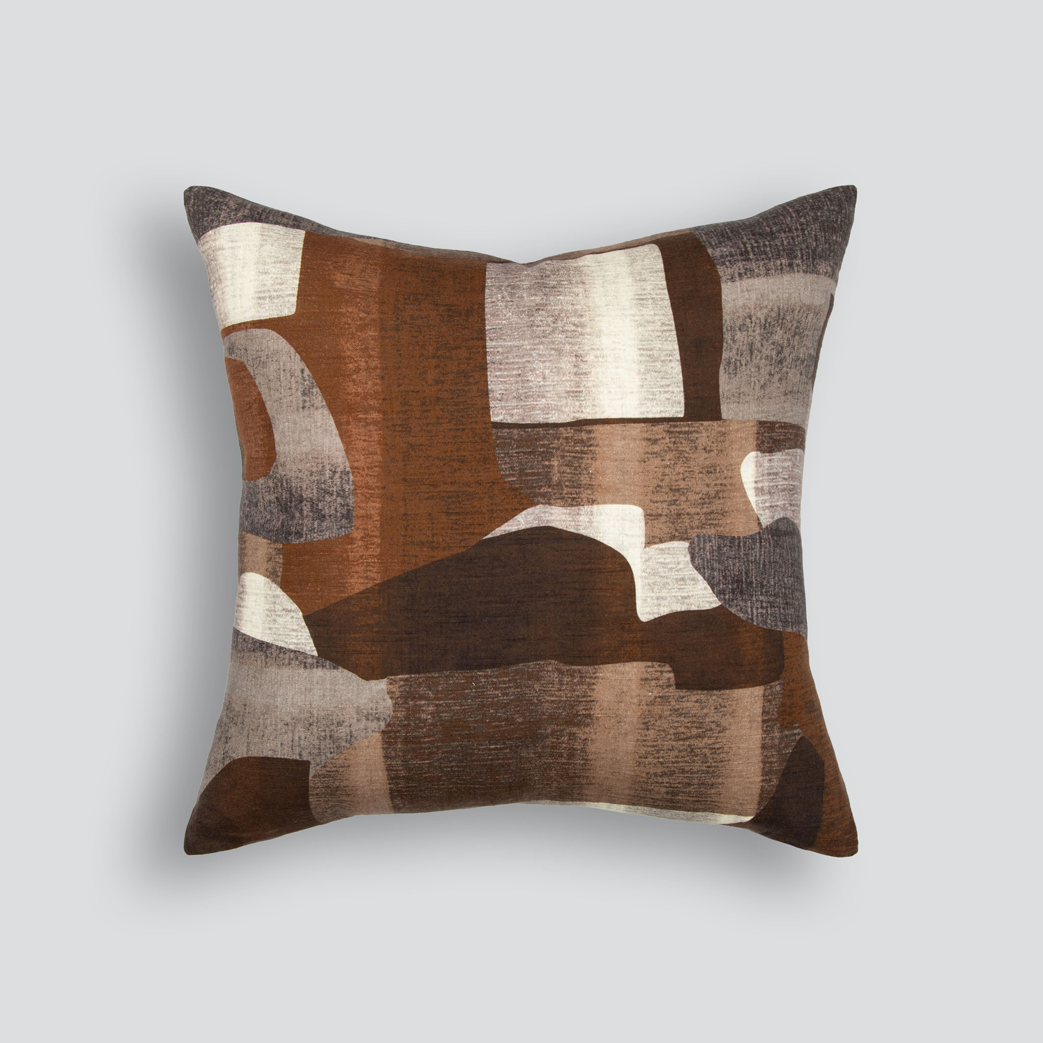Ollo Sienna Cushion - Feather Inner, Chocolate