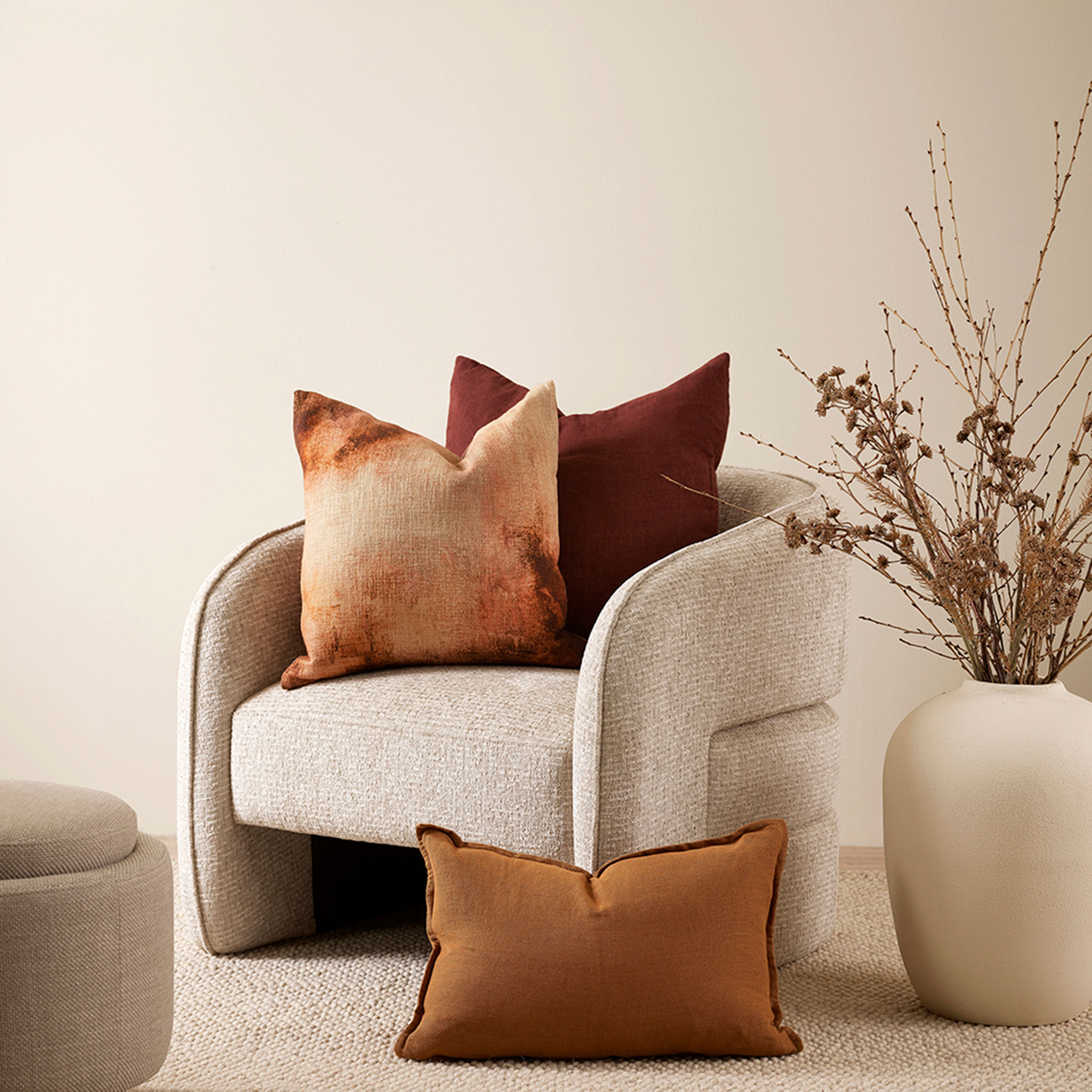 Ollo Dolce Poly Inner Cushion, Praline