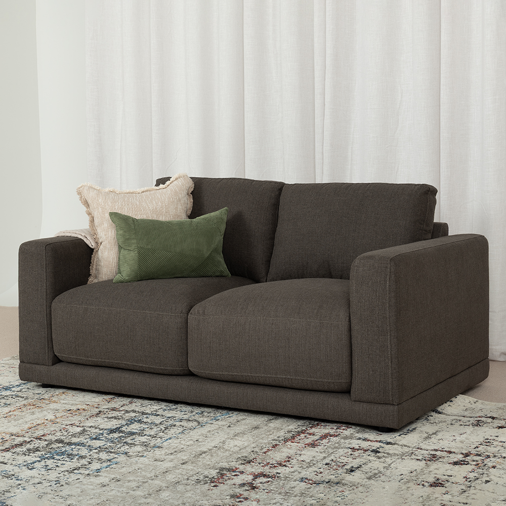 Sorin 2 Seater Sofa, Charcoal