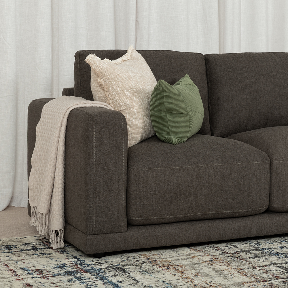 Sorin 2 Seater Sofa, Charcoal