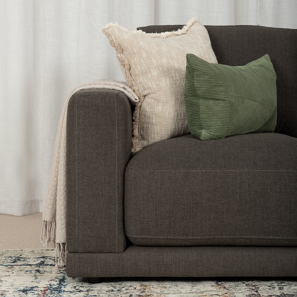 Sorin 3 Seater Sofa, Charcoal