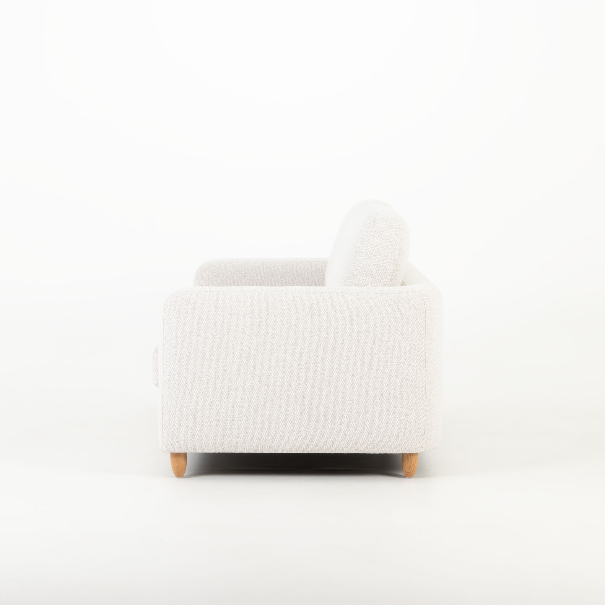 Bella 3 Seater Storage Sofa, Light Grey