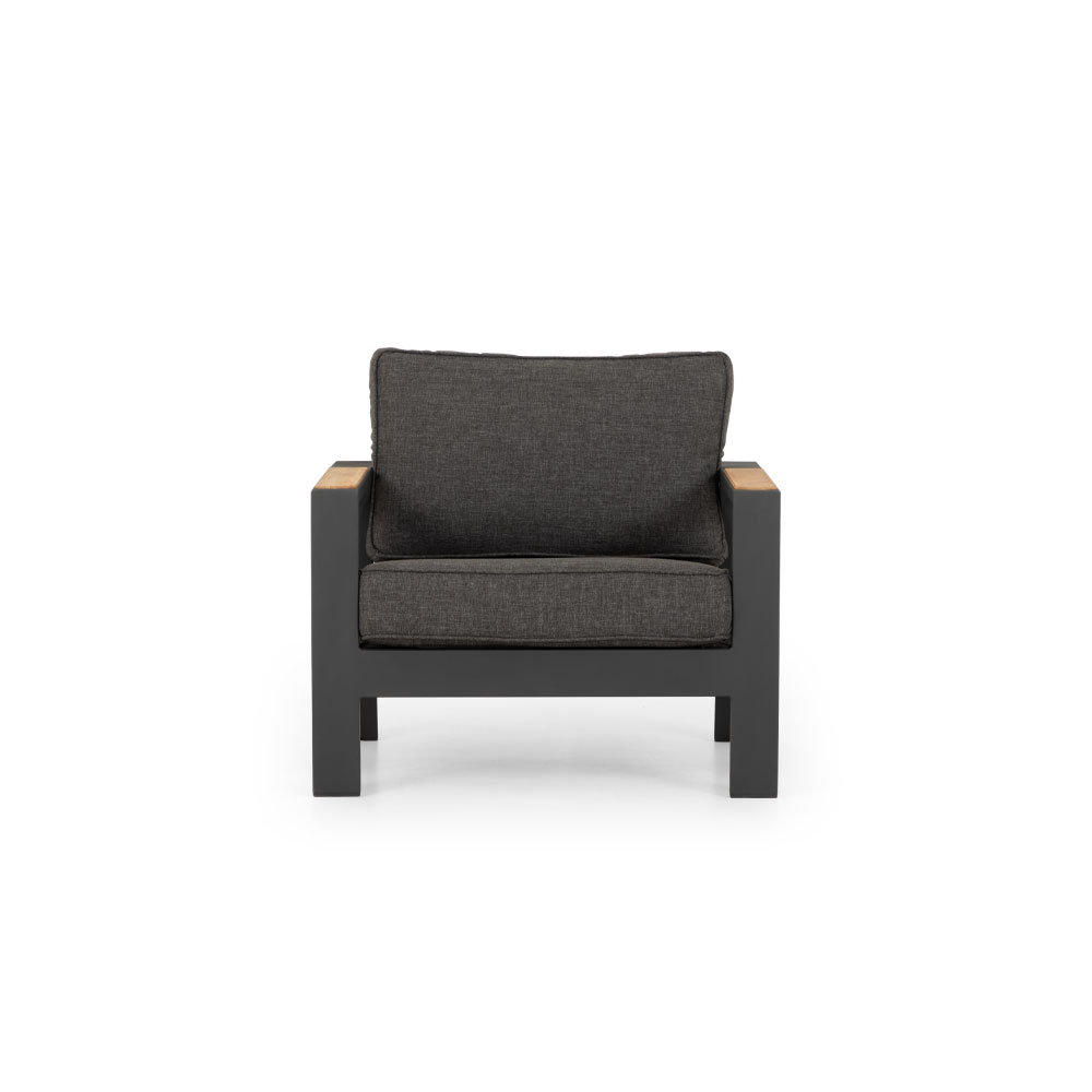 Palau Outdoor One Seater, Gunmetal