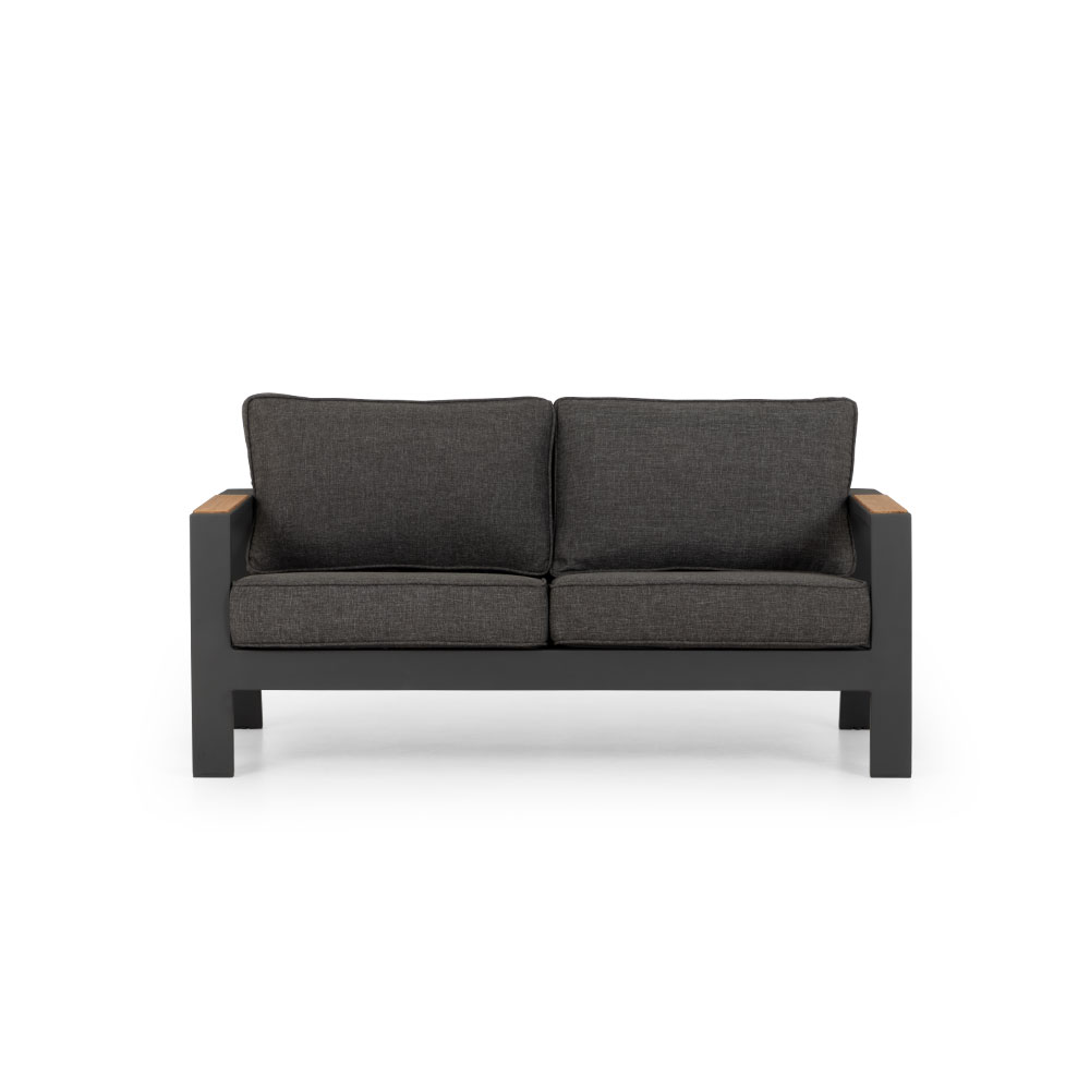 Palau Outdoor 2 Seater, Gunmetal
