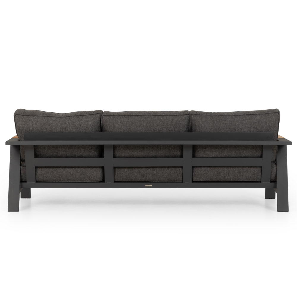 Palau Outdoor 3 Seater, Gunmetal