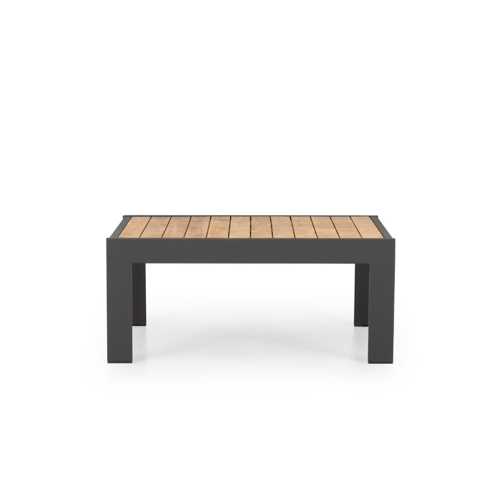 Palau Outdoor Square Coffee Table - W100, Gunmetal