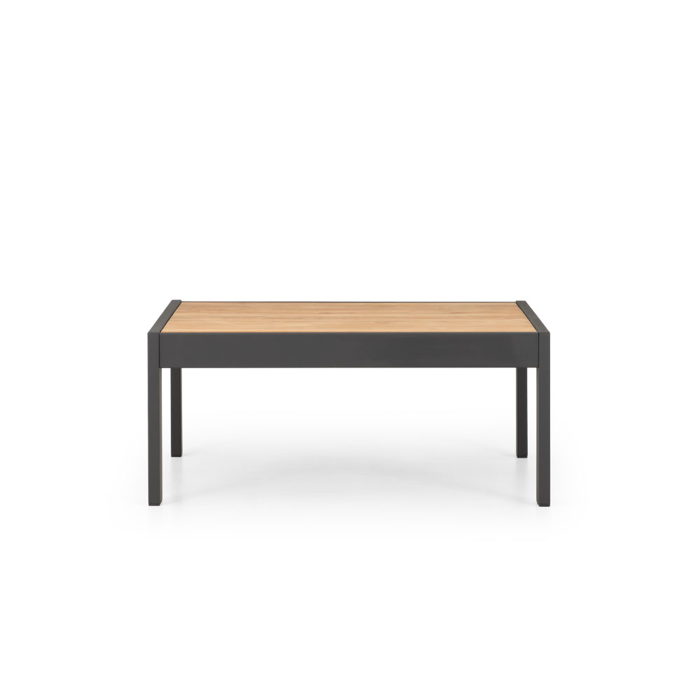 Palau Outdoor Square Coffee Table - W100, Gunmetal