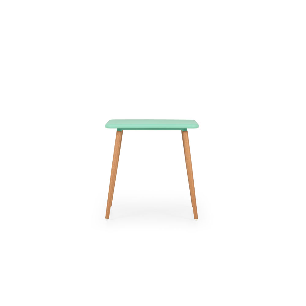Nassau Outdoor Dining Table - W70, Mint Green