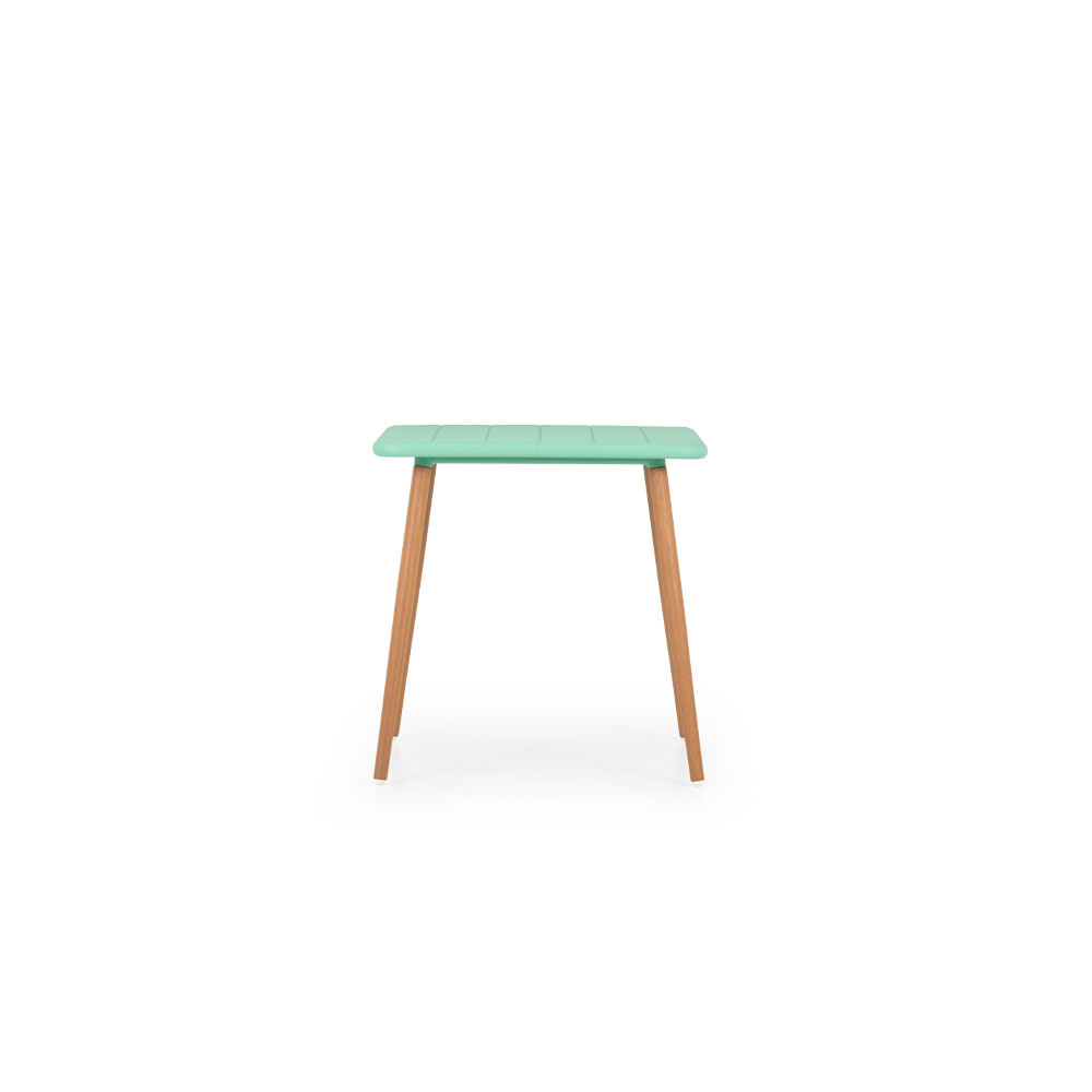 Nassau Outdoor Dining Table - W70, Mint Green