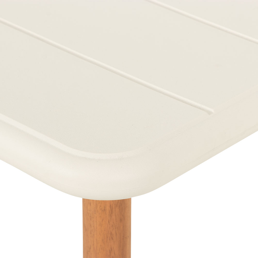 Nassau Outdoor Dining Table - W70, White