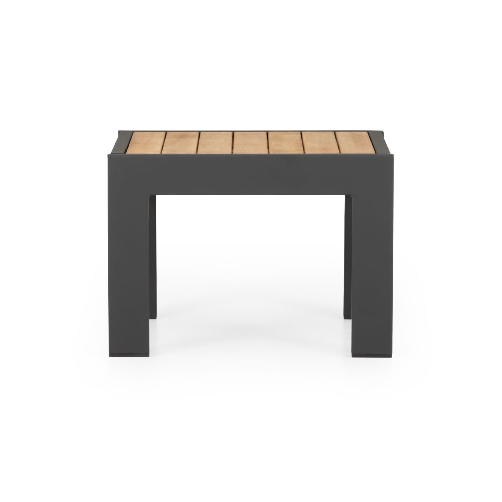 Palau Outdoor Square Coffee Table - W63, Gunmetal