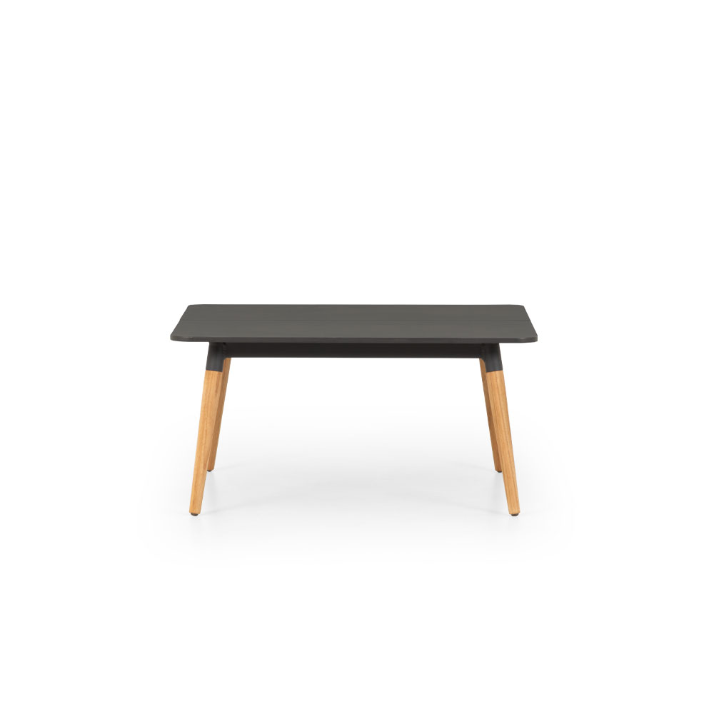 Athens Outdoor Square Coffee Table - W80, Gunmetal