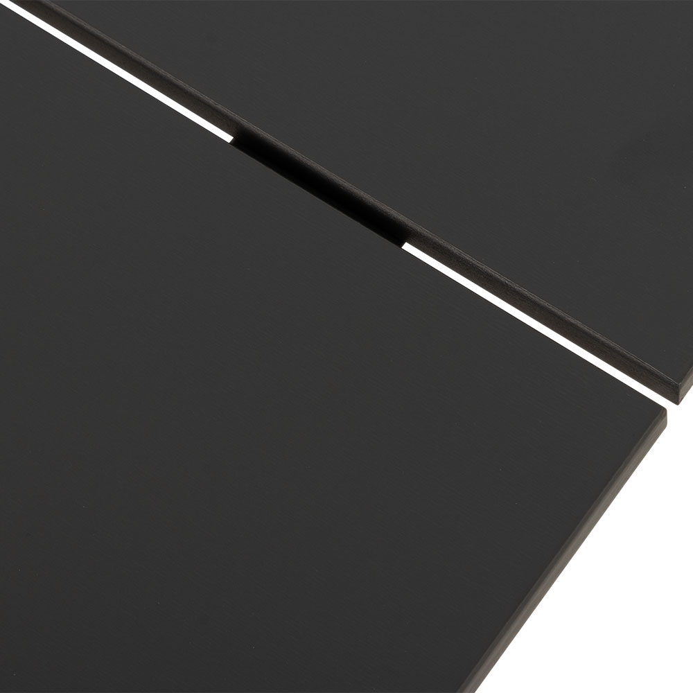 Athens Outdoor Square Coffee Table - W80, Gunmetal